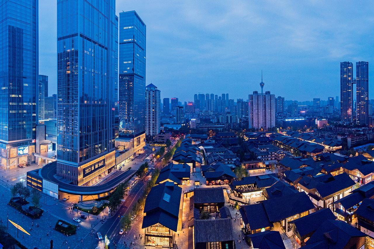 Chengdu Cloud Service Apartment Chunxi Taikoo Branch Exterior photo