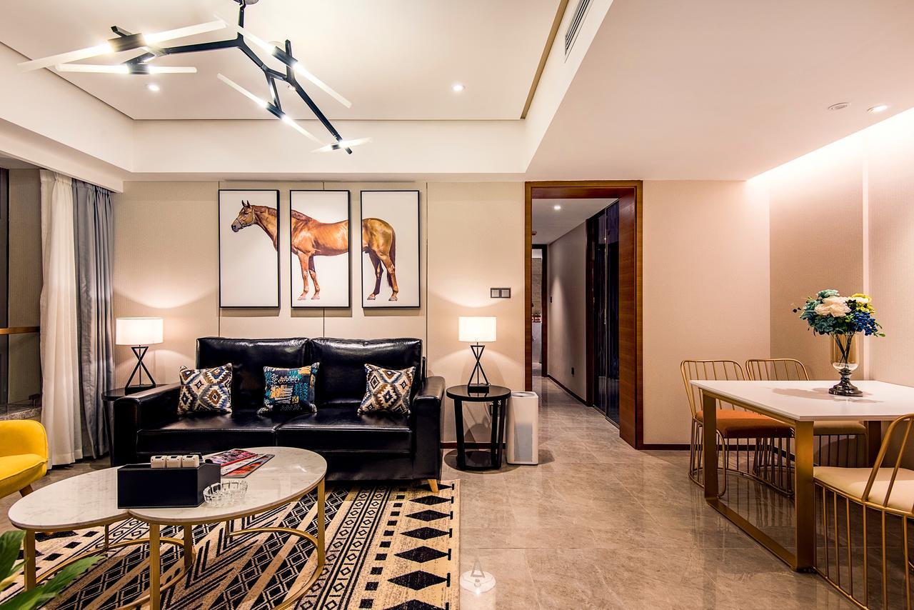 Chengdu Cloud Service Apartment Chunxi Taikoo Branch Exterior photo