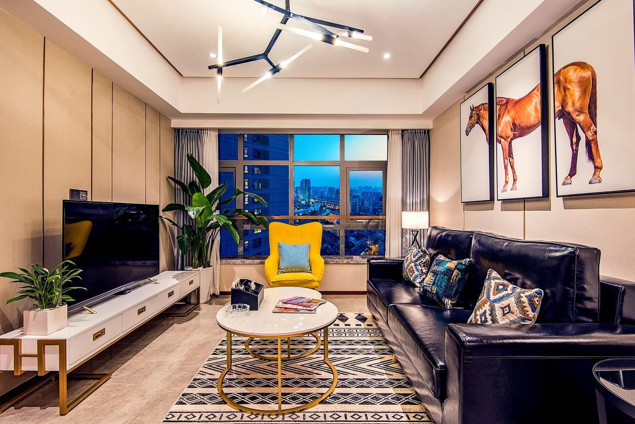 Chengdu Cloud Service Apartment Chunxi Taikoo Branch Exterior photo
