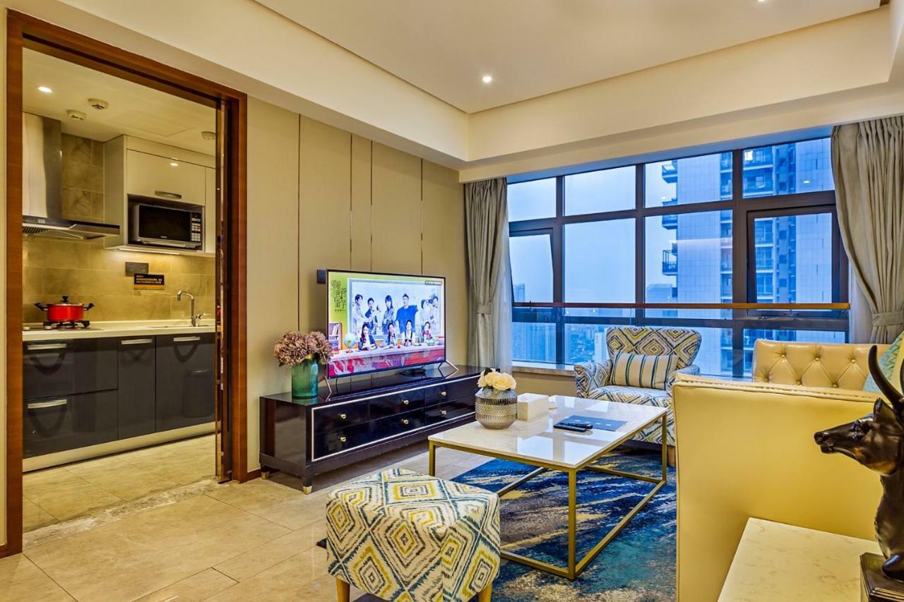 Chengdu Cloud Service Apartment Chunxi Taikoo Branch Exterior photo